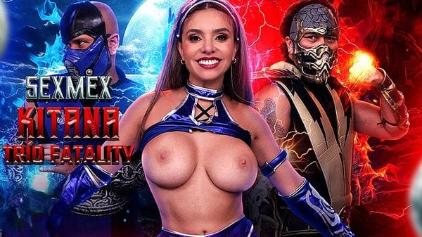 Fatality Threesome SexMex Malena Doll Kitana Fatality